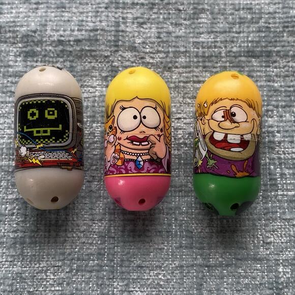 Mighty Beanz Lot Of 20 Mixed Figures Collectibles Retro Toys - Picture 2 of 8